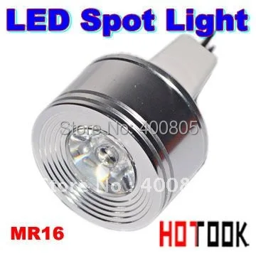 Светодиодный точечный светильник 1 Вт 12 В MR16|light red|mr16 led high powermr16 fitting |