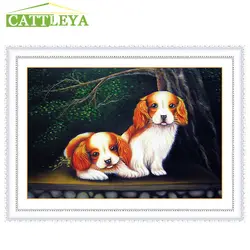 CATTLEYA 5D поделки алмазов картина крестиком собака Животные мозаики хобби и ремесла домашнего декора подарки