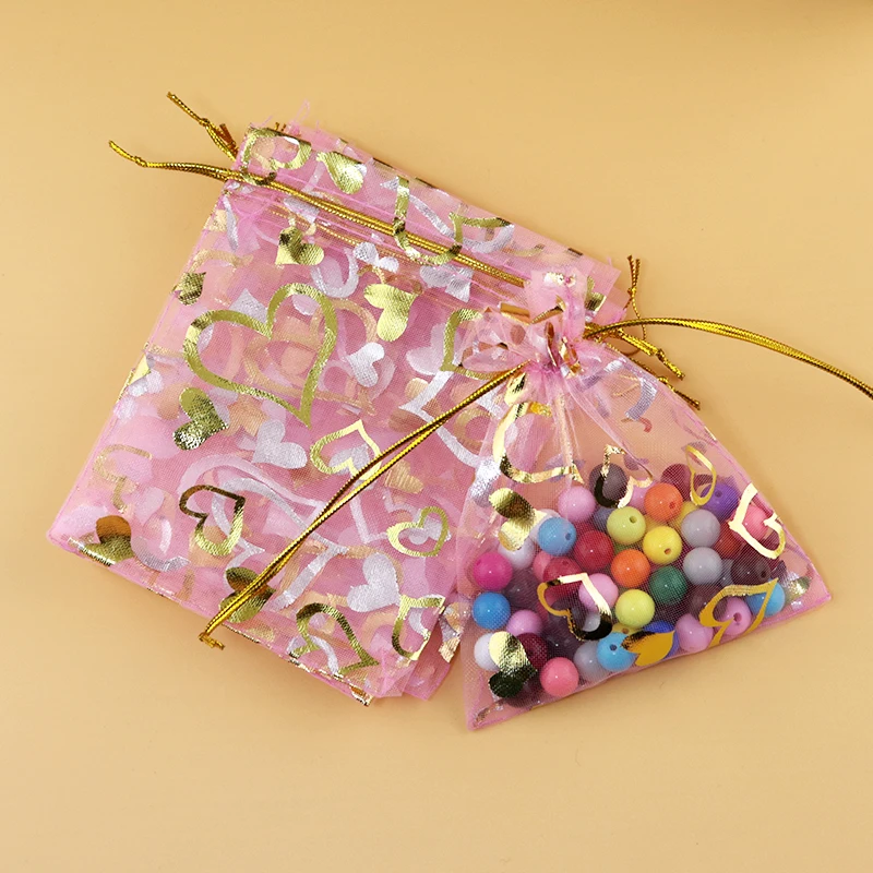 jewelry gift organza bag wedding favor organza pouch sheer organza bag