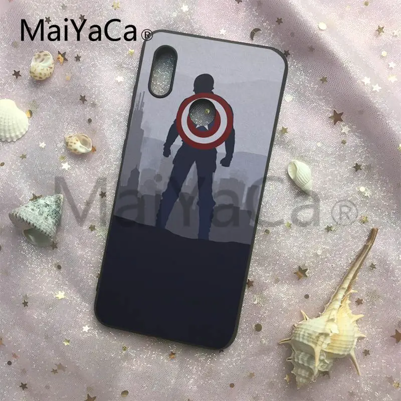 MaiYaCa Capitan America Soft Silicone TPU Cell Cases For Redmi Note 4 5 Redmi 5 5plus Xiaomi 6 6plus 6X 8 8SE MI Note2 3 - Цвет: Style 5