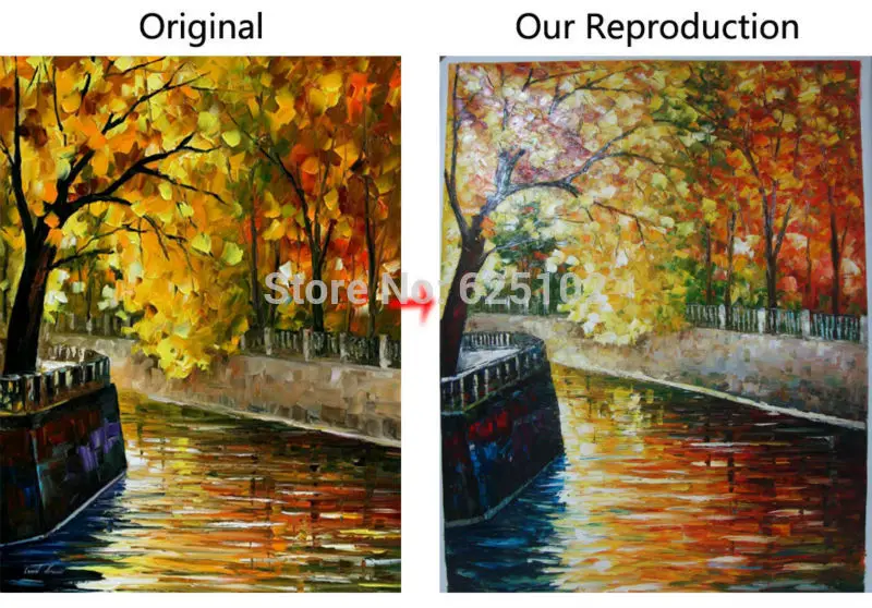 palette knife painting