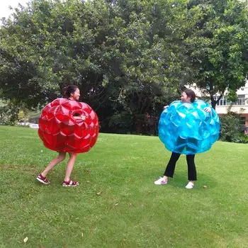 

60CM Body Bumper Balls Bubble Soccer Suits LOT Environmentally Friendly PVC Funny Body Zorb Ball For Kids 2 Colors