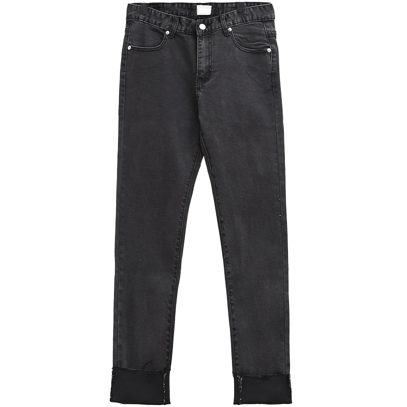 2018 г. однотонные джинсы W800