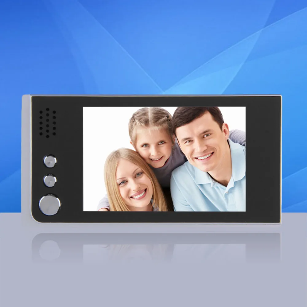 

New video eye wireless IR Night vision 3.5 inch LCD 2.0 Megapixels camera Taking+Viewing Photos Doorbell door peephole camera