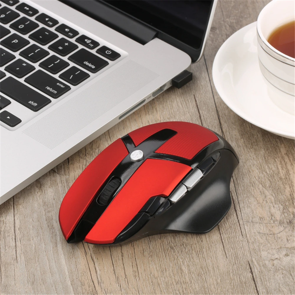 Wireless Gaming Mouse Computer Accessories With Optical 2.4G USB 2400 DPI 8 buttons (9)