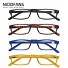 Reading Glasses Women Men Rectangular Ultralight Frame Small Readers Eyeglasses High Quality Spring Hinge with Diopter +1.0~+4.0 1