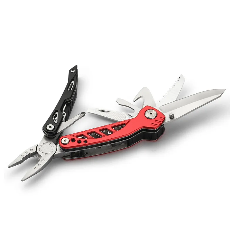 

Functional knife pliers outdoor camping portable tool knife EDC pocket folder pliers camping multitool china keymaster tool