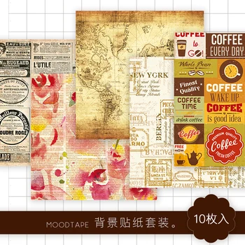 

Moodtape. retro background sticker third bullet. sticker material paper mood creative hand account stickers