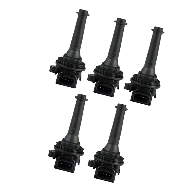 

5PCS Ignition Coils For Volvo C70 S60 S70 S80 V70 XC70 XC90 2.0L 2.3 2.4 2.5 2.9L OEM 0221604008 9125601 30713416 307134160