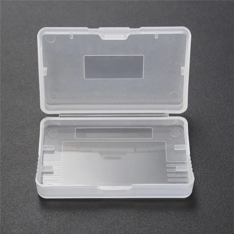 Plastic Transparent Game Cards Storage Box Cartridge Cases For Nintendo For Gameboy Advance For GBA Protector Holder Cover Shell