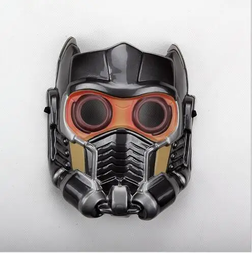 

Led Glowing Halloween Party Movies Galaxy Star-Lord Mask Cosplay Helmet Glow Glass PVC Adult Version MaskToy