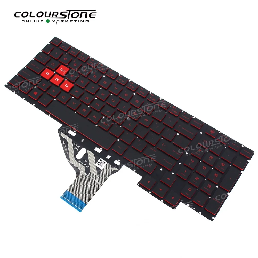  15-CE us Laptop Keyboard for HP Omen 15-CE010CA 15-CE020CA 15-CE030CA 15-CE051NR teclado Backlit no
