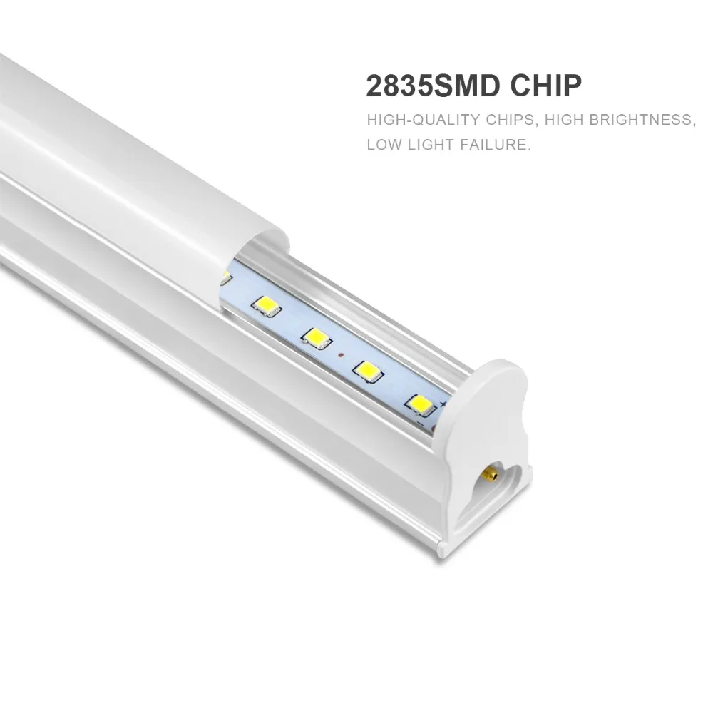 Полный набор T5 светодиодный ламповый светильник 220V 230V SMD 2835 290 мм 570 мм Флуоресцентный настенный светильник Кухня Дома Декоративные луковицы