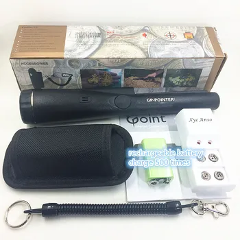 

Rechargeable Battery Professional Metal Detector Underground Gold Treasure Digger Kit Hunter Finder Search Charge 500 Times