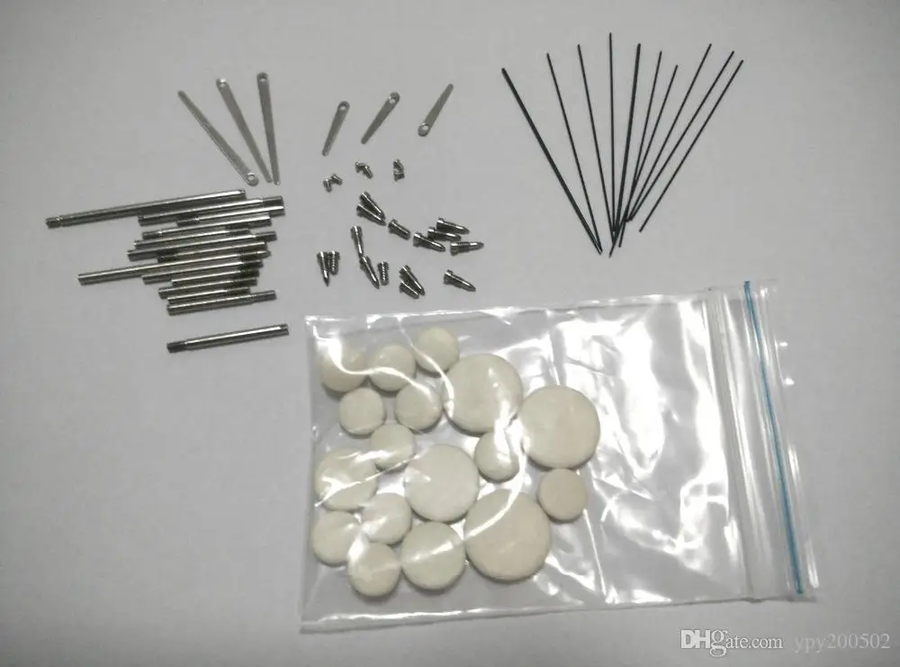 

5 Set Clarinet repair parts.Shaft rod, screw, reed, needle spring, mat,.Clarinet fittings