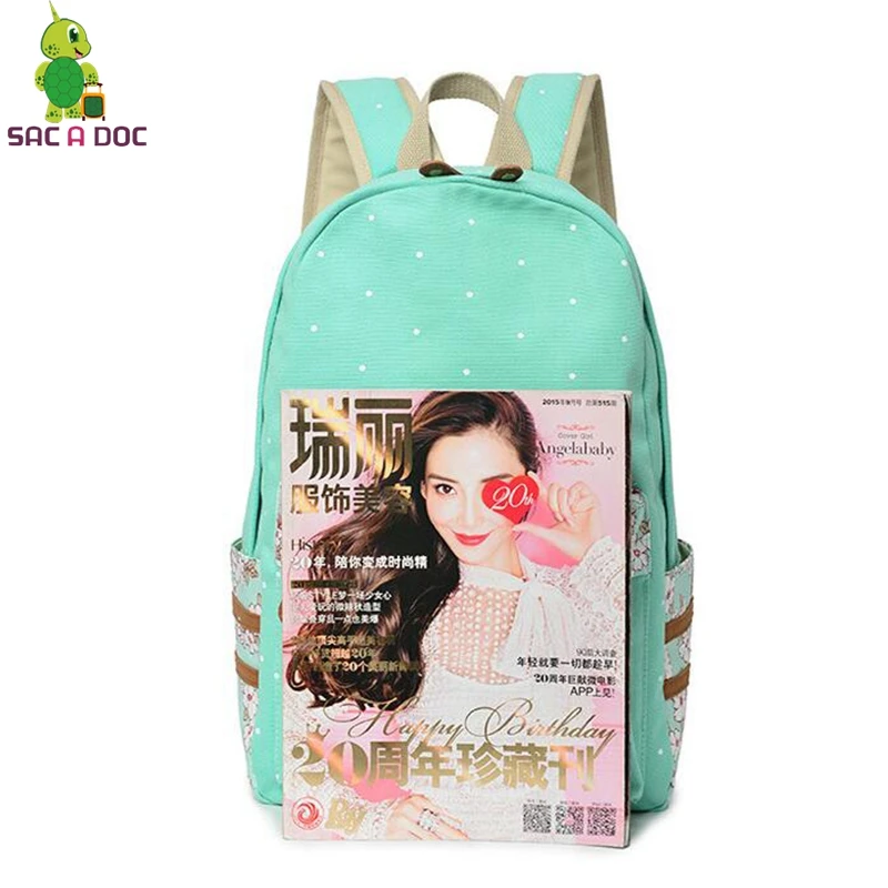 Аниме Наруто рюкзак Какаши/Наруто Печатный ноутбук рюкзак цветок волна точка школьные сумки для подростков девочек дорожные сумки