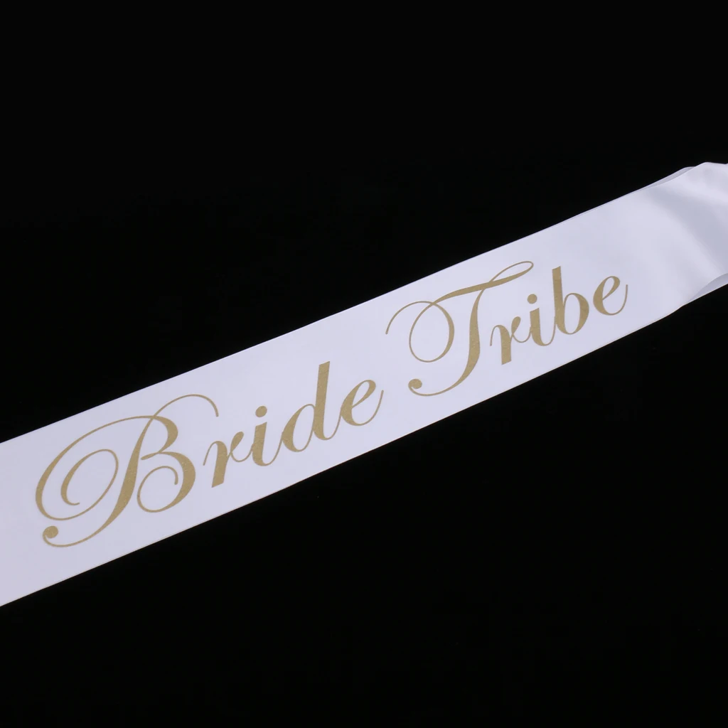 Pack of 20/Set Bride Tribe Sash Wedding Sash Hen Night Bachelorette Party Decor 78 x 10 cm