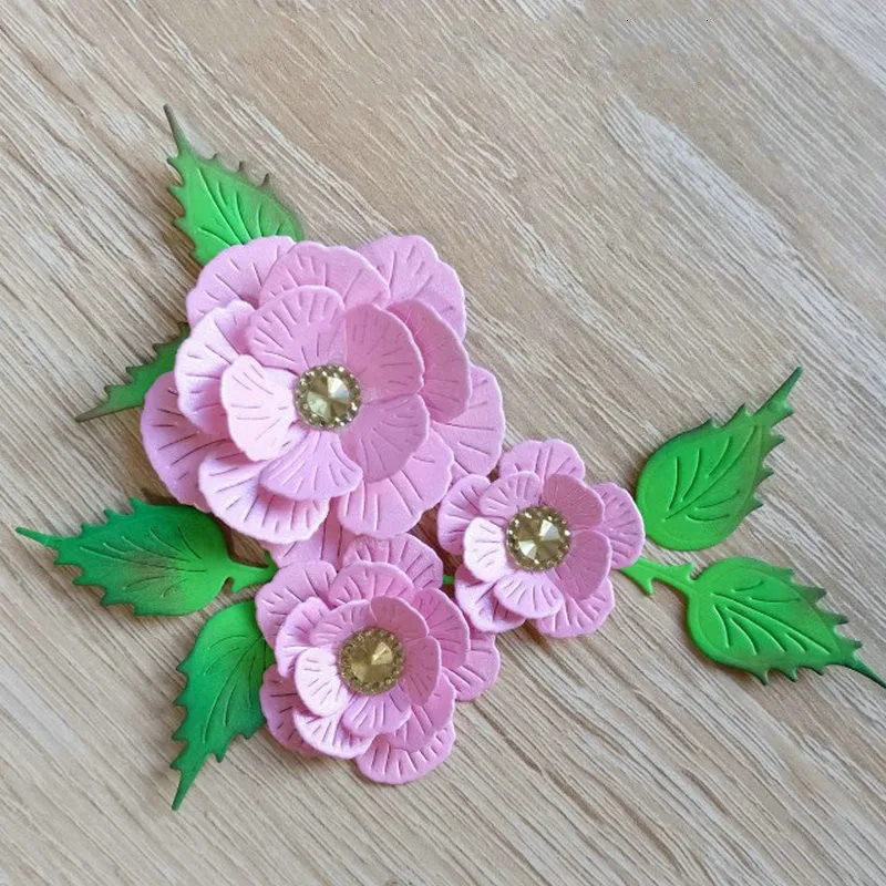 Ufurty-5pcs-flower-Metal-Cutting-Dies-Stencil-New-2019-Stencil-for-DIY-Scrapbooking-Craft-dies-Cut