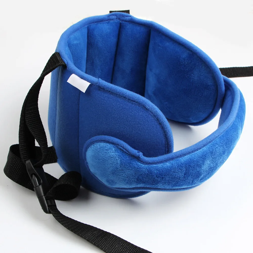 Фиксирующий Ремень для головы ребенка регулируемое для сидения автомобиля Поддержка фиксированного сна защитная подушка для шеи безопасный манеж подголовник вспомогательный пояс