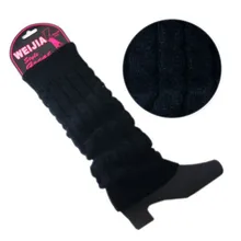 Женские гольфы, вязаные зимние теплые леггинсы, перчатки, чехол для ботинок