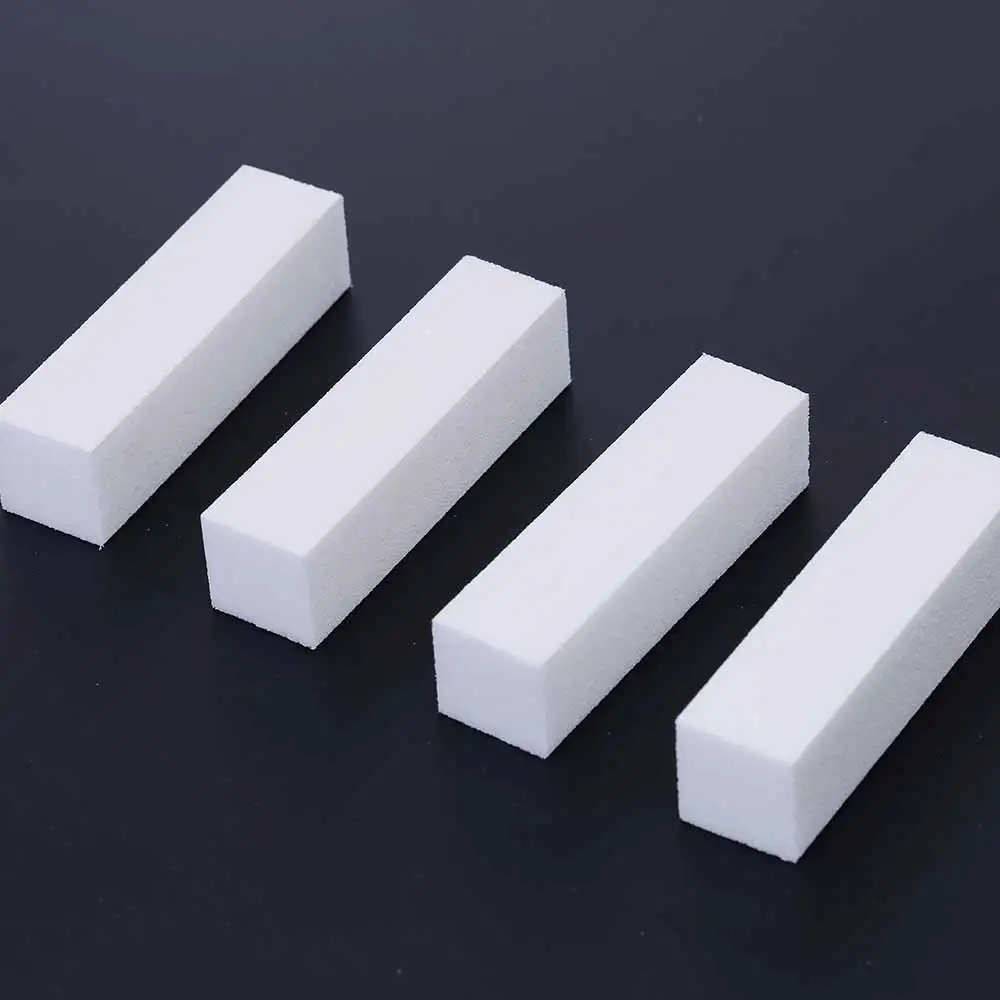 4PCS/ 1 set of nail art buffer file block pedicure manicure polished Polish white make-up beauty tools