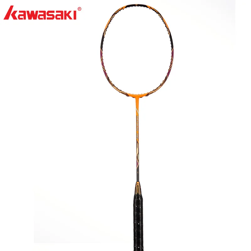 

Kawasaki Badminton Rackets Honor H6 Offensive Type 30T High Modulus Graphite Racquet 3 Stars For Amateur Intermediate Players