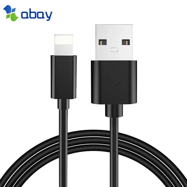 

ABAY Mobile Phone USB Cables for iPhone 2.4A Faster Charger Cable for iPhone Charger Data Sync Cord for iPhone X iPad Mini more