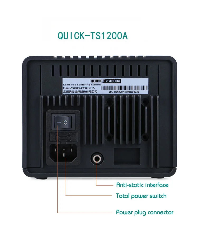 Новейшая 220 в 120 Вт быстрая TS1200A интеллектуальная сенсорная Бессвинцовая паяльная станция электрический утюг Антистатическая паяльная станция