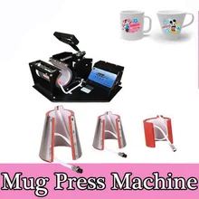 4 в 1 тепла пресс машина для сублимационной печати/Кепки 110 V/220 V теплопередающая кружка машина дисплэй оборудования аппарат для переводной термопечати