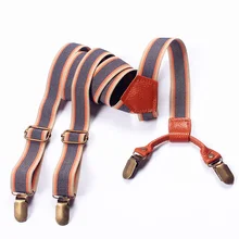 Mantieqingway ремешок черные подтяжки Эластичные подтяжки для женщин на пуговицах подтяжки мужские подтяжки для подарков