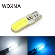 

T10 Car Accessories LED 12V w5w 6000K White COB 12 SMD Chip Car Interior Light Clearance led t10 for Auto Motorcycle Light WOXMA