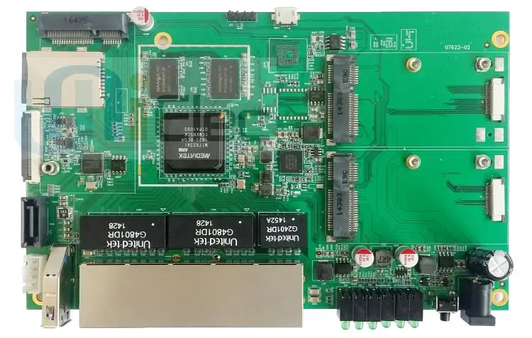 Для MT7623 роутер разрабатывает пользовательский прототип LTE SATA двухчастотный Wi-Fi 4G