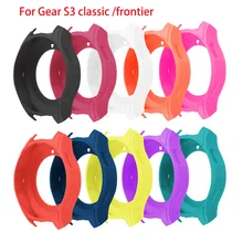 10 шт. горячие продажи силиконовых защиты Чехлы для часов крышка резинкой Крышка для Samsung Galaxy Шестерни S3 Frontier силиконовые Защитный чехол