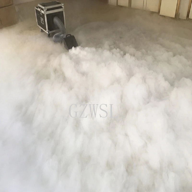 single tube 3000w water base low fog machine  (6)