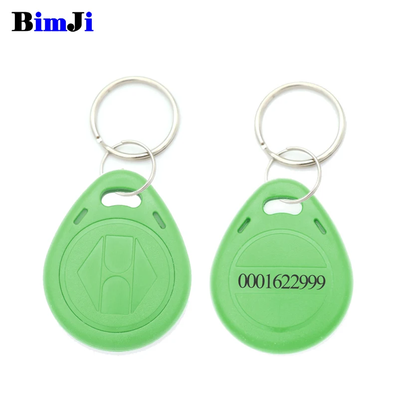 RFID 125 кГц EM4100 брелок Чип TK4100 теги 125 кГц только для чтения - Цвет: Dark Green