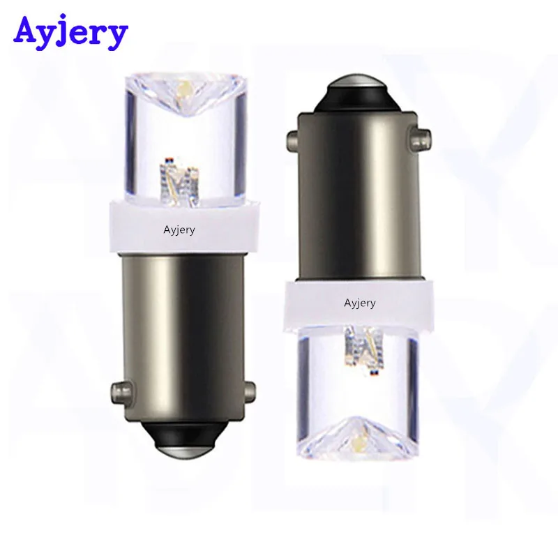 AYJERY 10 шт. BA9S T4W T11 1 светодиодный автомобильный светильник s смесь цветов