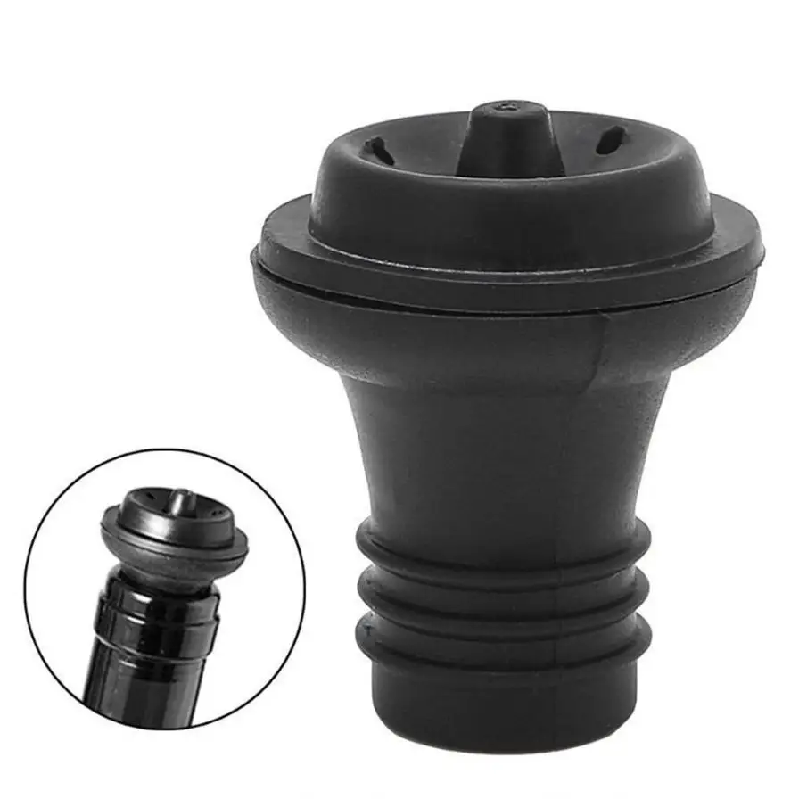 2pcs Wine Stoppers Silicone Rubber Stopper Wine Bottle Saver Vacuum