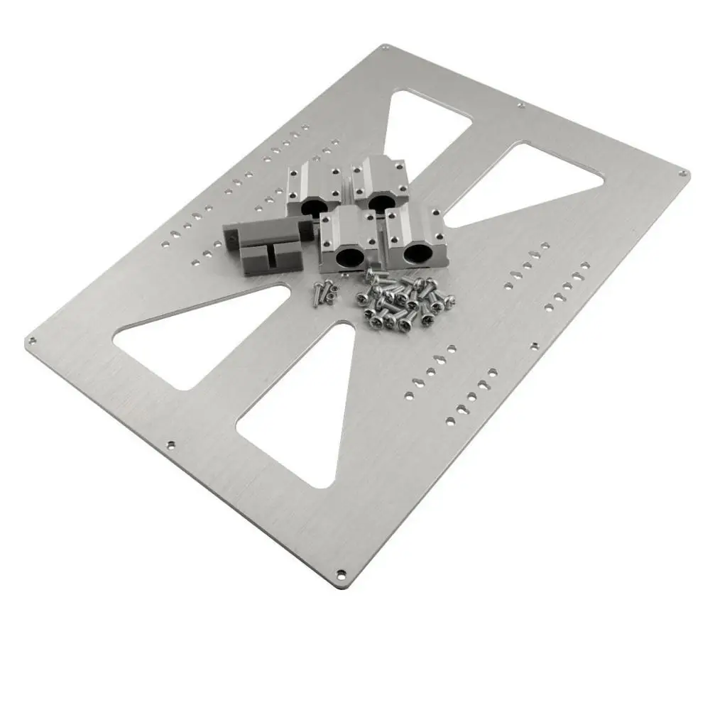 Фото Reprap 3d принтер prusa i3 Y перевозки пластины xl 300x200 комплект 4 xSC8UU обновления №2