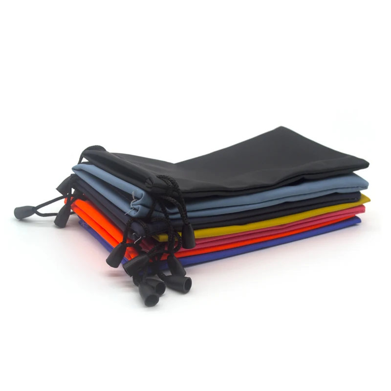 

10PCS Dirt Resistant Waterproof Leather Sunglasses Bags Glasses Pouch Eyewear Case Bags For Mobile/Glasses Eyewear Accessories