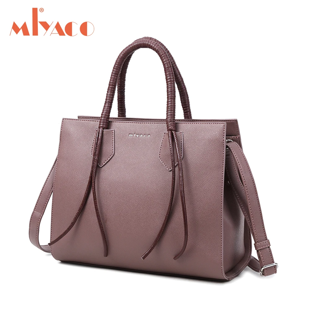 MIYACO Luxury Women Bag Leather Handbag Simple Ladies Shoulder Messenger Bags Famous Brand Designer 2018 MIYACO Luxury Women Bag Leather Handbag Simple Ladies Shoulder Messenger Bags Famous Brand Designer 2018