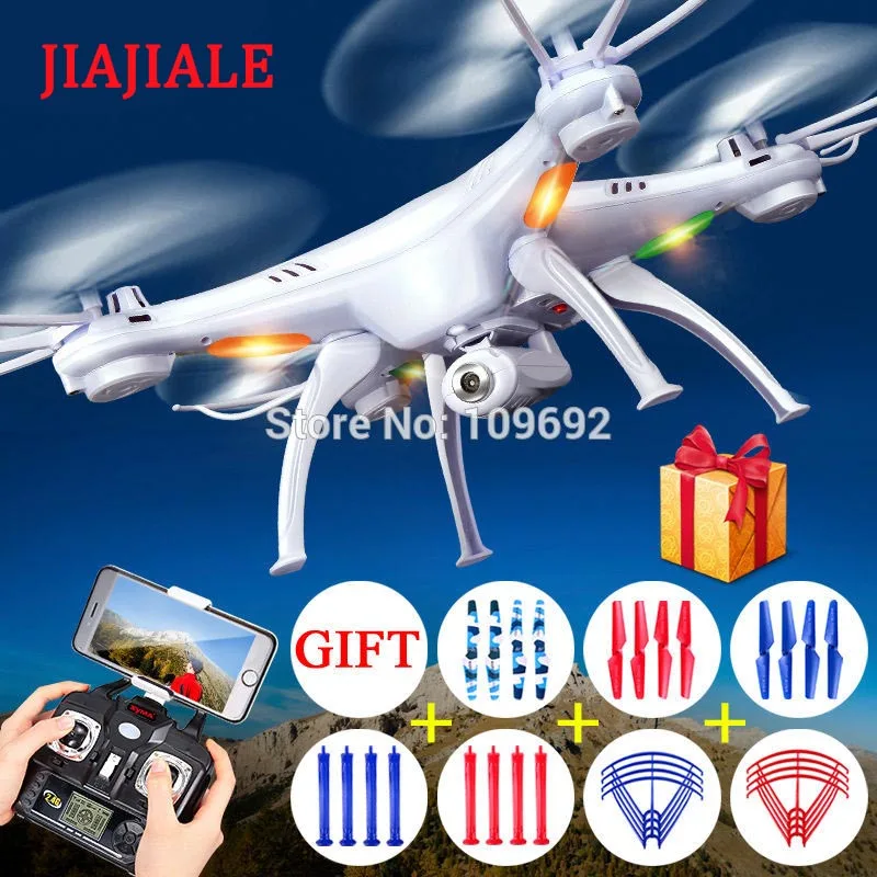 100% Оригинальный Syma X5S X5SC X5SW WIFI воздушный Радиоуправляемый квадрокоптер 2 Мп HD