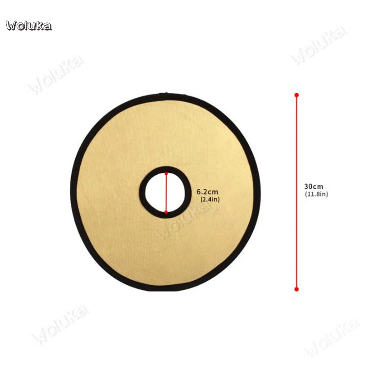 30 см полый отражатель Золотой и Серебряный Отражатель складной флексографическая печатная форма универсальной цифровой зеркальной камеры объектив защитная пластина CD50 T07