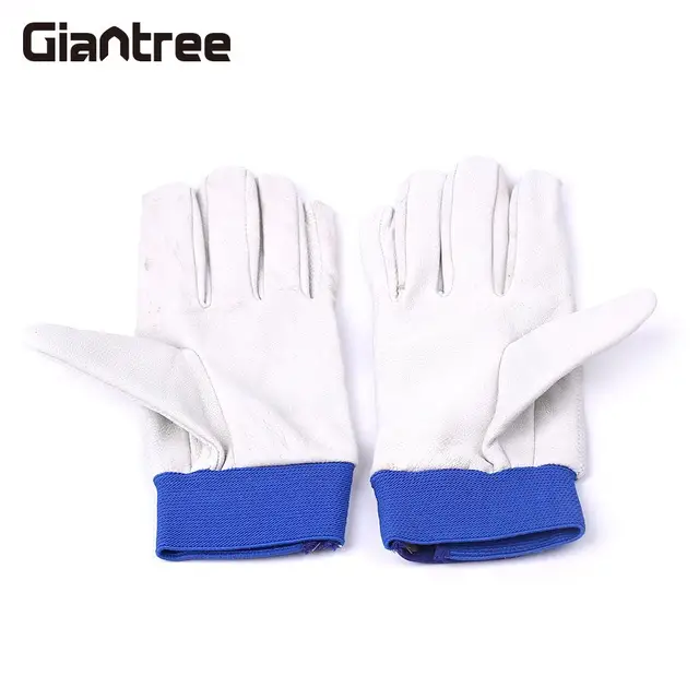 1Pair Work Welding Gloves Fireproof Heatproof Welders Security Protection