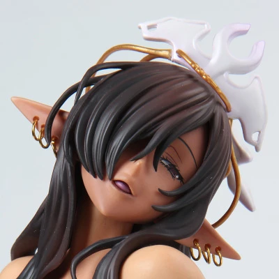 

Anime Black Beast Olga Discordia Sexy Soft Chest Dress Up Action Figure PVC Collection Model Grownups Sexy Toys With Box 23cm