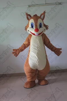 

happy squirrel mascot costumes custom animal mascot design