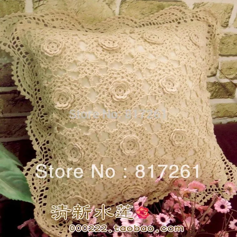 Новейший китайский продукт, винтажный шикарный модный вышитый лентами чехол для подушки с цветами, чехол для подушки