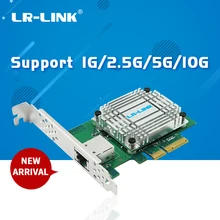 LR-LINK lrc6880bt 10 Гб гигабитная ethernet карта pci-e express 4x одиночный rj45 порт серверный адаптер сетевой контроллер