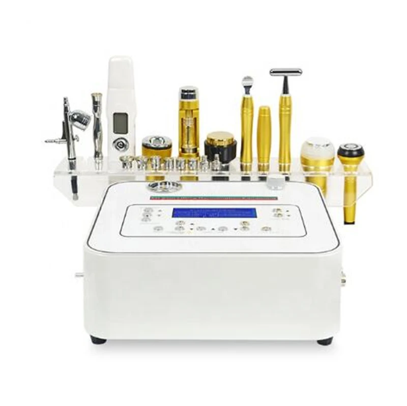 

Diamond microcurrent face lift machine/professional facial rf mesotherapy electroporation beauty device
