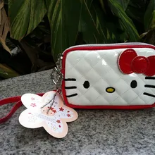 Новая женская сумочка Hello Kitty косметичка кошелек Чехол W1209