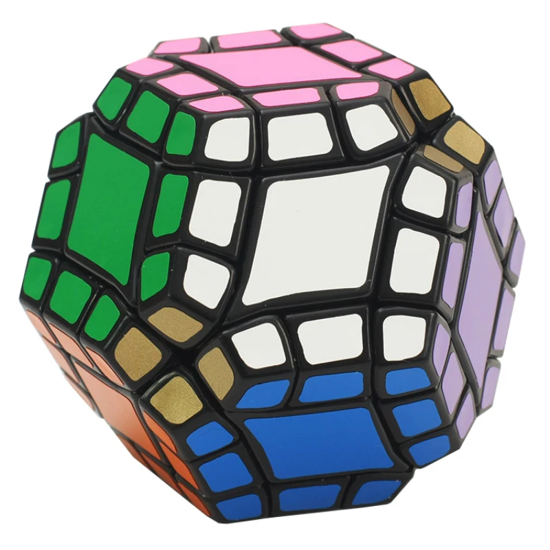 YKLWorld 12 축 매직 큐브 12 면체 매직 큐브 스피드 Cubo 교육 퍼즐 게임 학습 완구 어린이 선물 (S0